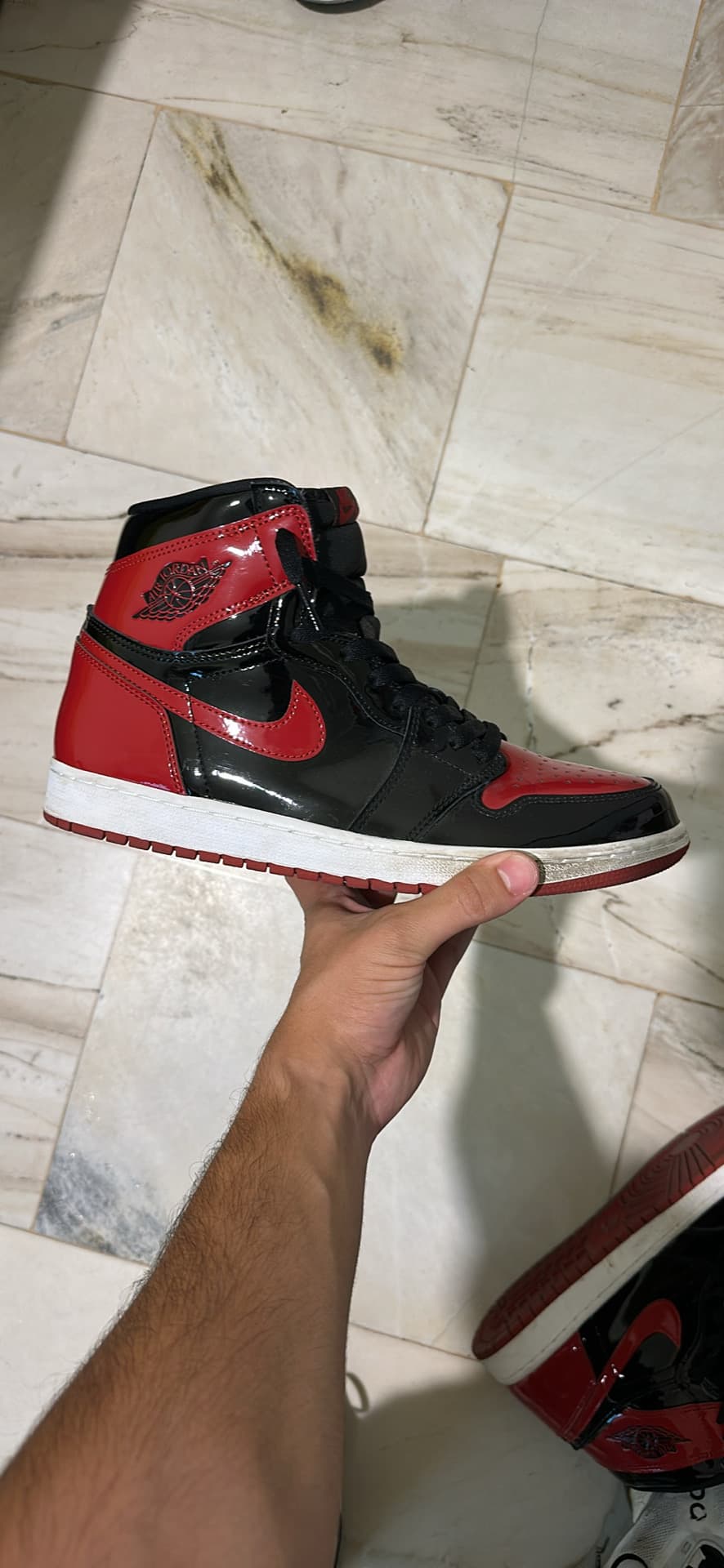 AIR JORDAN 1 RETRO HIGH OG PATENT BRED FOR SALE!! - Image 1