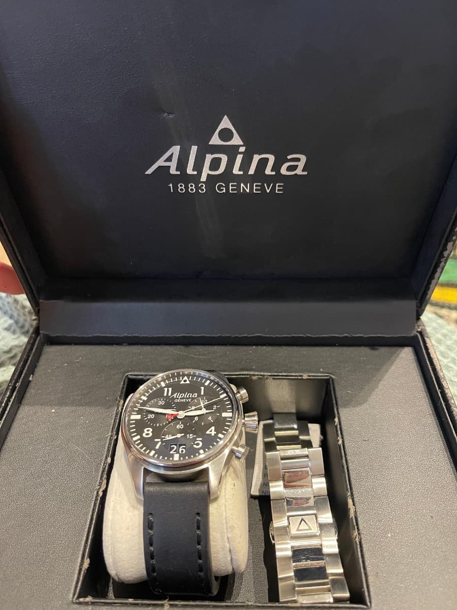 Alpina geneve startimer pilot AL372 - Image 1